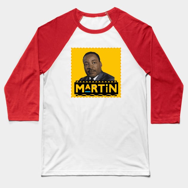 MLK Baseball T-Shirt by For the culture tees